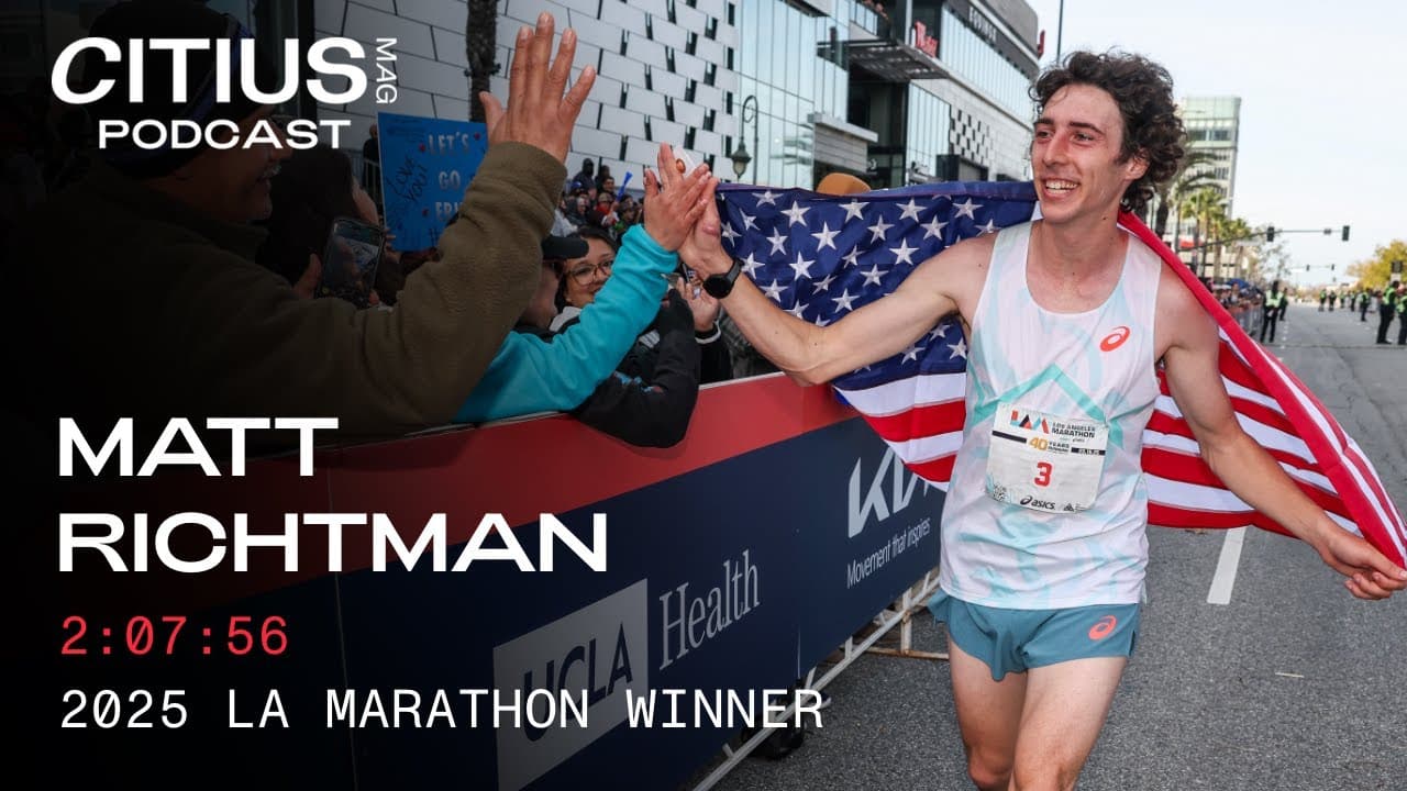 Who Is Matt Richtman? Meet America's New 2:07 Marathoner And 2025 LA Marathon Winner | INTERVIEW